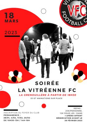 Soirée La Vitréenne FC